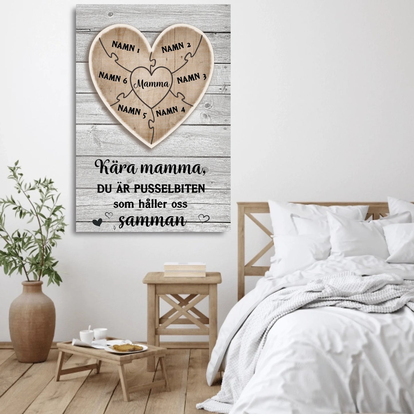 Pusselbit - Personlig canvas
